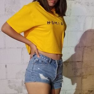 Crop Tee Homies Tshirt